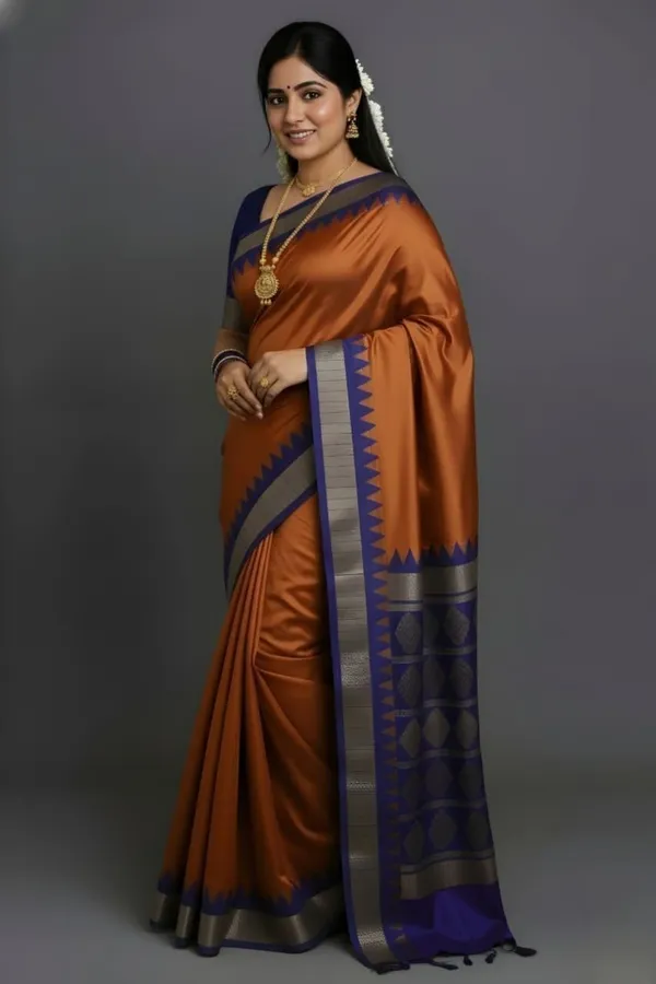 Weaver_Store_Woven_Banarasi_Art_Silk_Saree_(Orange)
