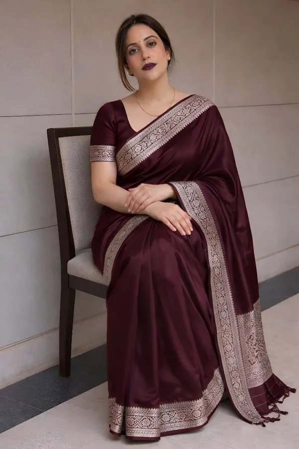 Weaver_Store_Woven_Banarasi_Art_Silk_Saree_(Maroon)