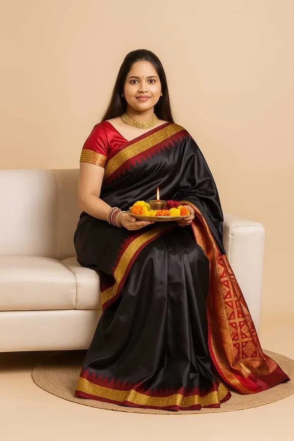 Weaver_Store_Woven_Banarasi_Art_Silk_Saree_(Black)