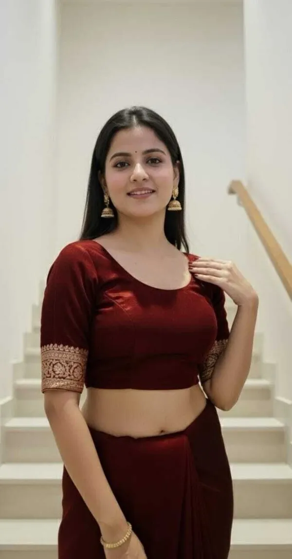 Weaver_Store_Woven_Banarasi_Art_Silk_Saree_(Maroon)