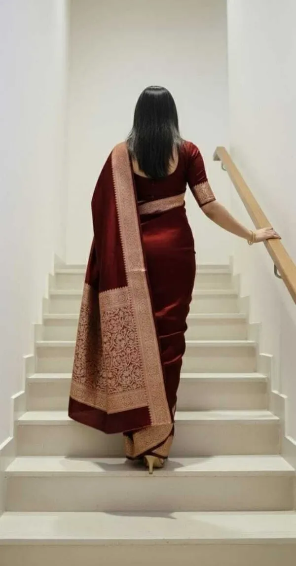 Weaver_Store_Woven_Banarasi_Art_Silk_Saree_(Maroon)
