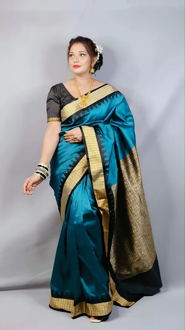 Weaver_Store_Woven_Banarasi_Art_Silk_Saree_(Green)
