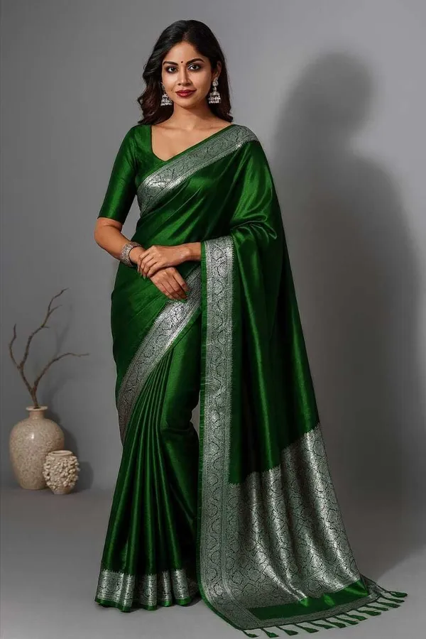 Weaver_Store_Woven_Banarasi_Art_Silk_Saree_(Green)