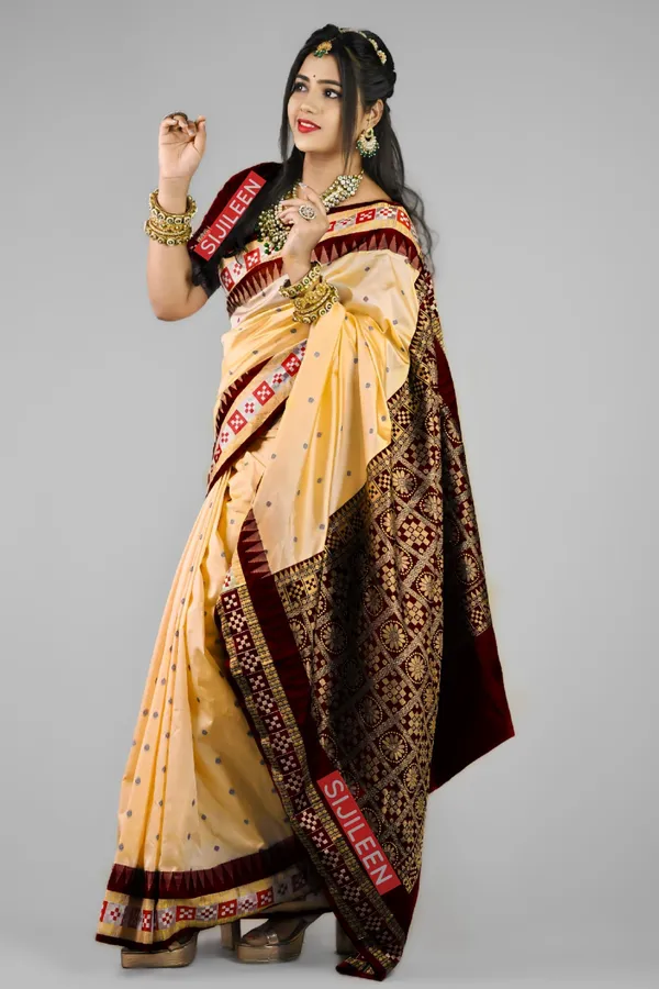 Weaver_Store_Printed_Banarasi_Art_Silk_Saree_(Cream,_Maroon)