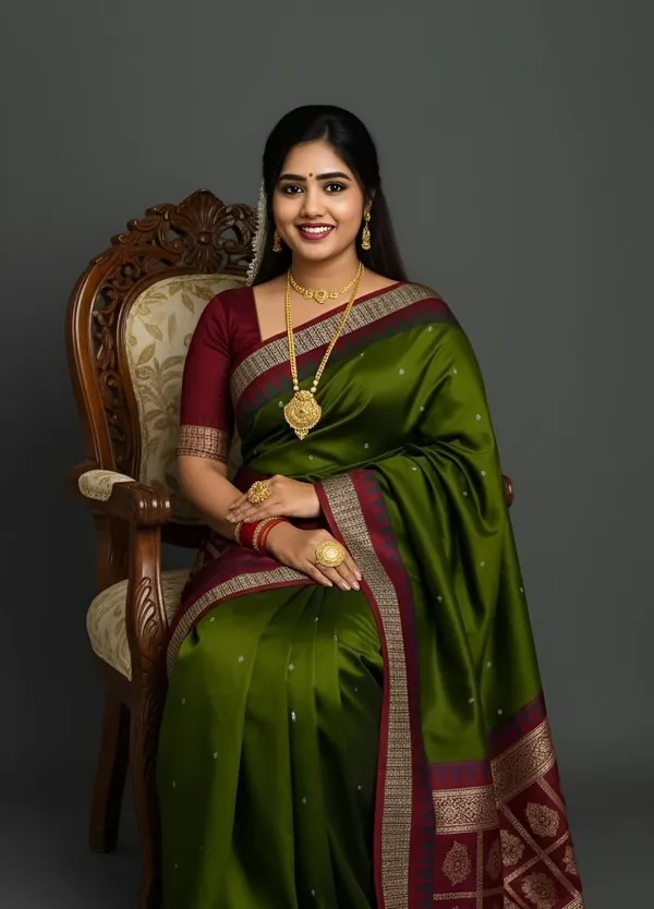 Weaver_Store_Woven_Banarasi_Art_Silk_Saree_(Green)