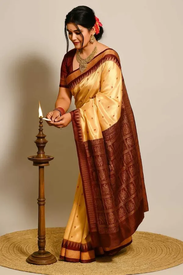 Weaver_Store_Woven_Banarasi_Art_Silk_Saree_(Cream)