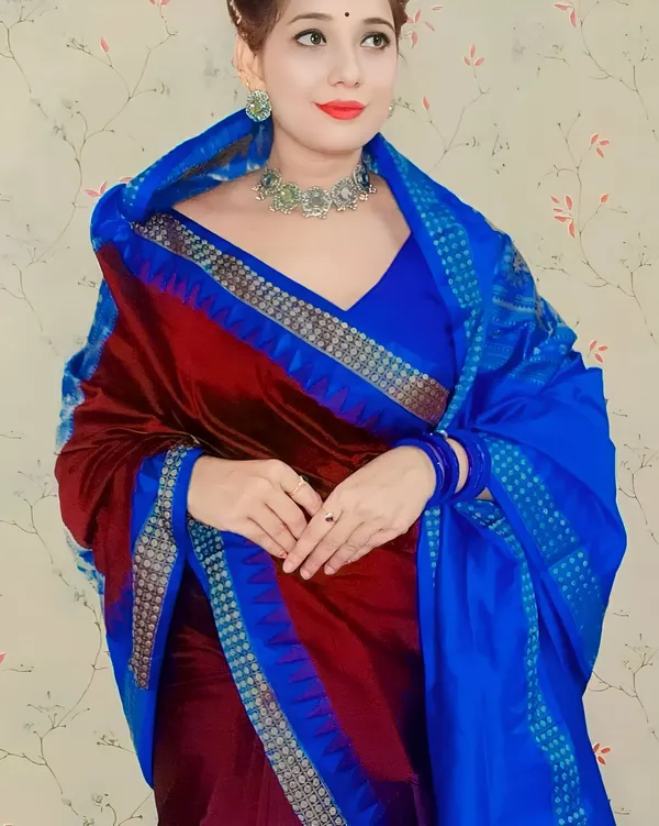 Weaver_Store_Woven_Banarasi_Art_Silk_Saree_(Maroon)