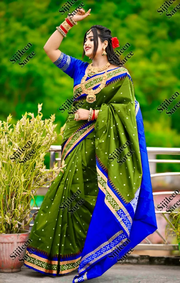 Weaver_Store_Woven_Banarasi_Art_Silk_Saree_(Green)