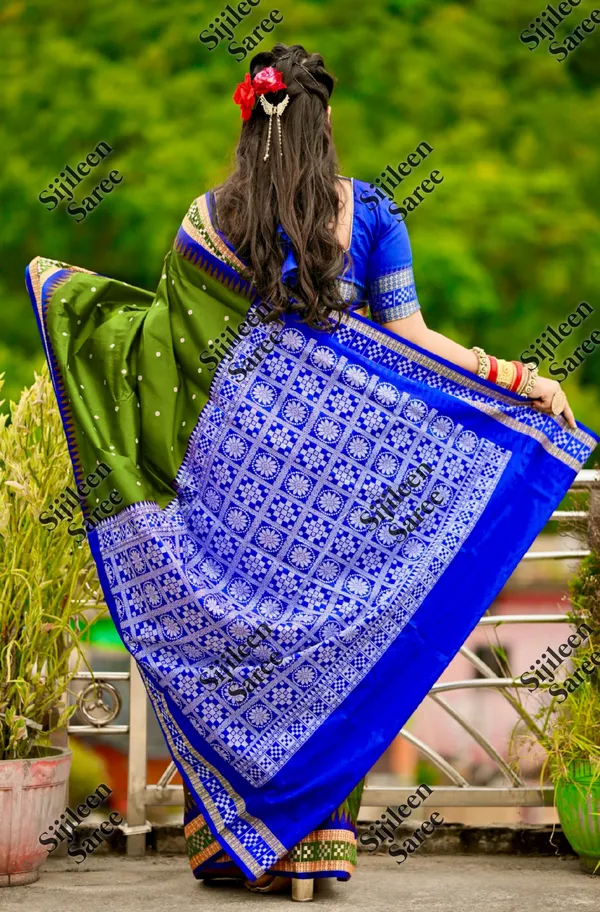 Weaver_Store_Woven_Banarasi_Art_Silk_Saree_(Green)