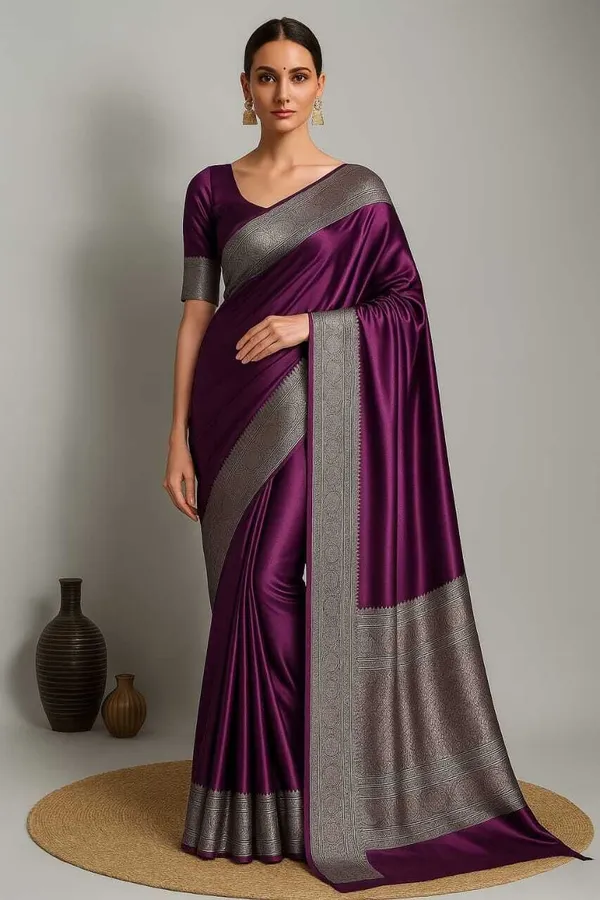 Weaver_Store_Printed_Banarasi_Art_Silk_Saree_(Purple)