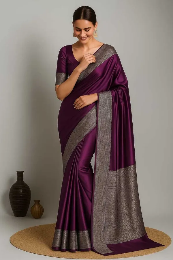 Weaver_Store_Printed_Banarasi_Art_Silk_Saree_(Purple)