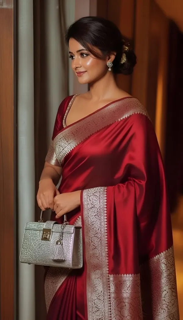 Weaver_Store_Woven_Banarasi_Art_Silk_Saree_(Red)