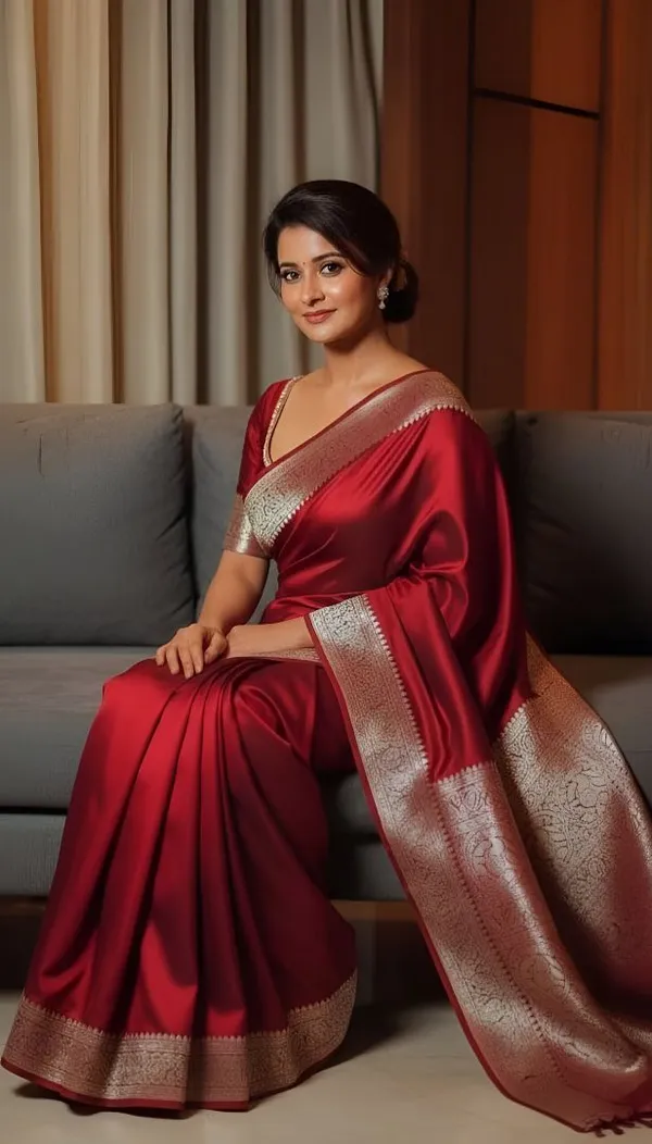 Weaver_Store_Woven_Banarasi_Art_Silk_Saree_(Red)