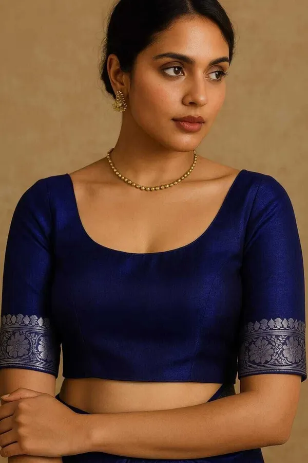 Weaver_Store_Woven_Banarasi_Art_Silk_Saree_(Blue)