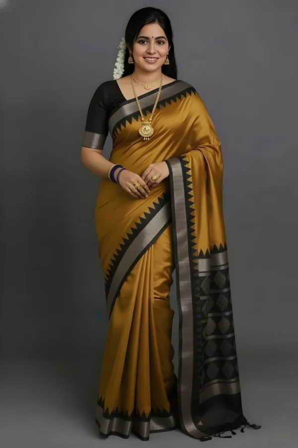 Weaver_Store_Woven_Banarasi_Art_Silk_Saree_(Mustard)
