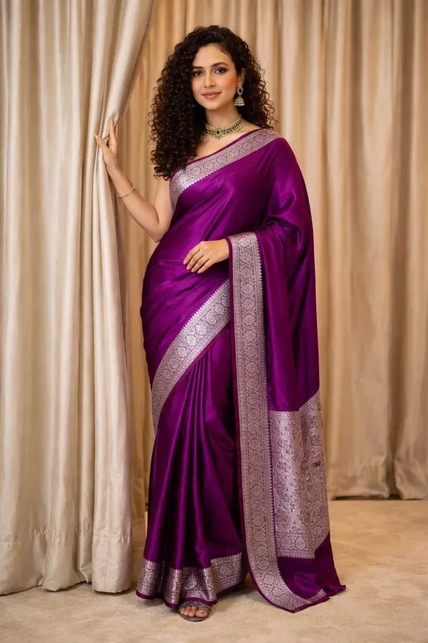Weaver_Store_Woven_Banarasi_Art_Silk_Saree_(Purple)