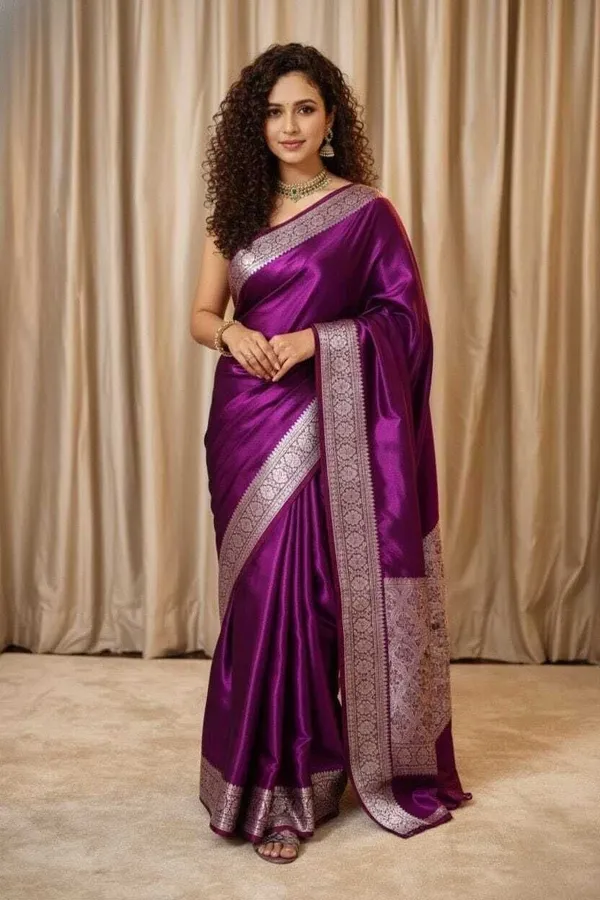 Weaver_Store_Woven_Banarasi_Art_Silk_Saree_(Purple)