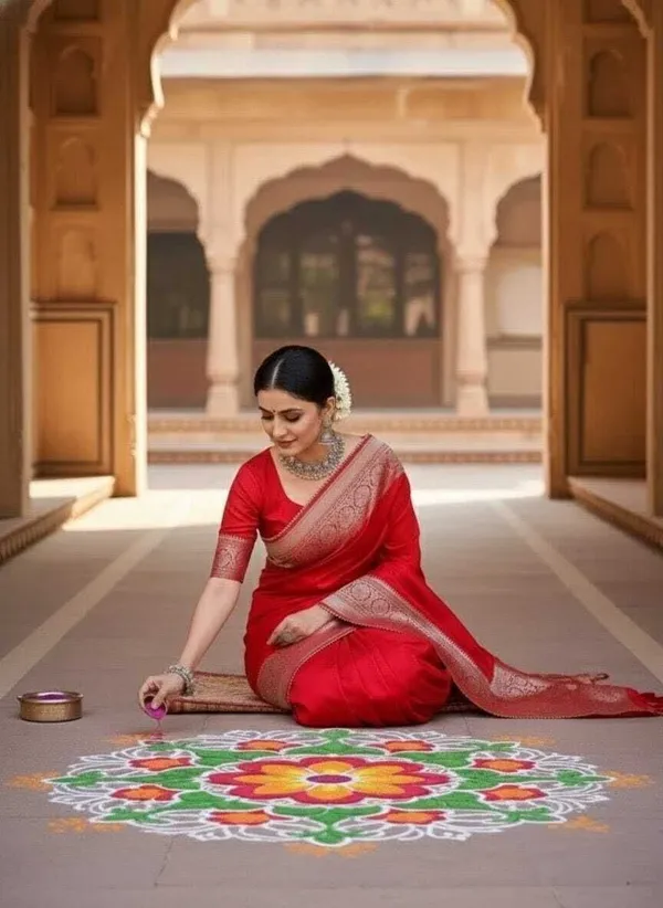 Weaver_Store_Printed_Banarasi_Art_Silk_Saree_(Red)