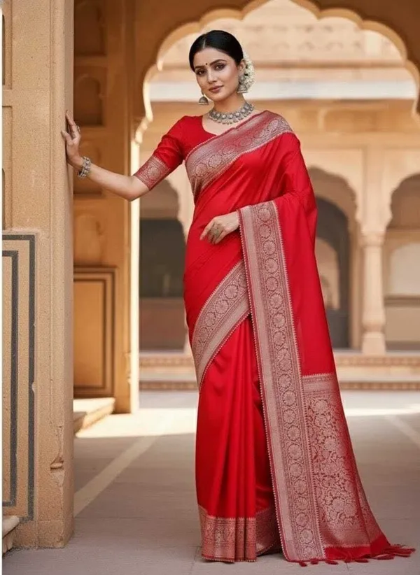 Weaver_Store_Printed_Banarasi_Art_Silk_Saree_(Red)