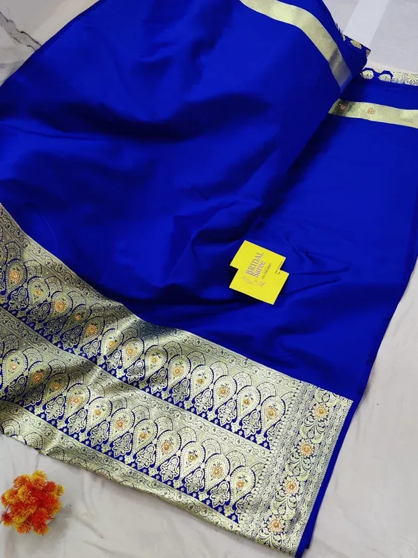 Weaver_Store_Woven_Banarasi_Art_Silk_Saree_(Blue)