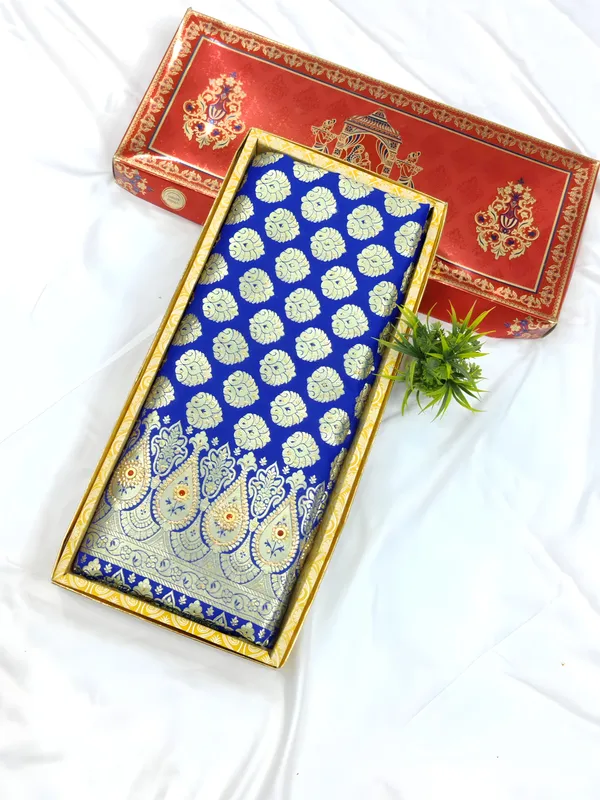 Weaver_Store_Woven_Banarasi_Art_Silk_Saree_(Blue)