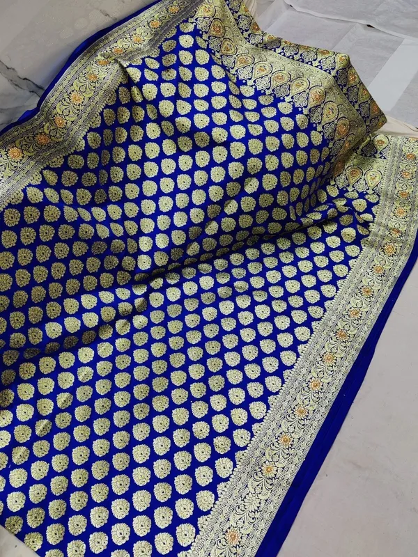 Weaver_Store_Woven_Banarasi_Art_Silk_Saree_(Blue)