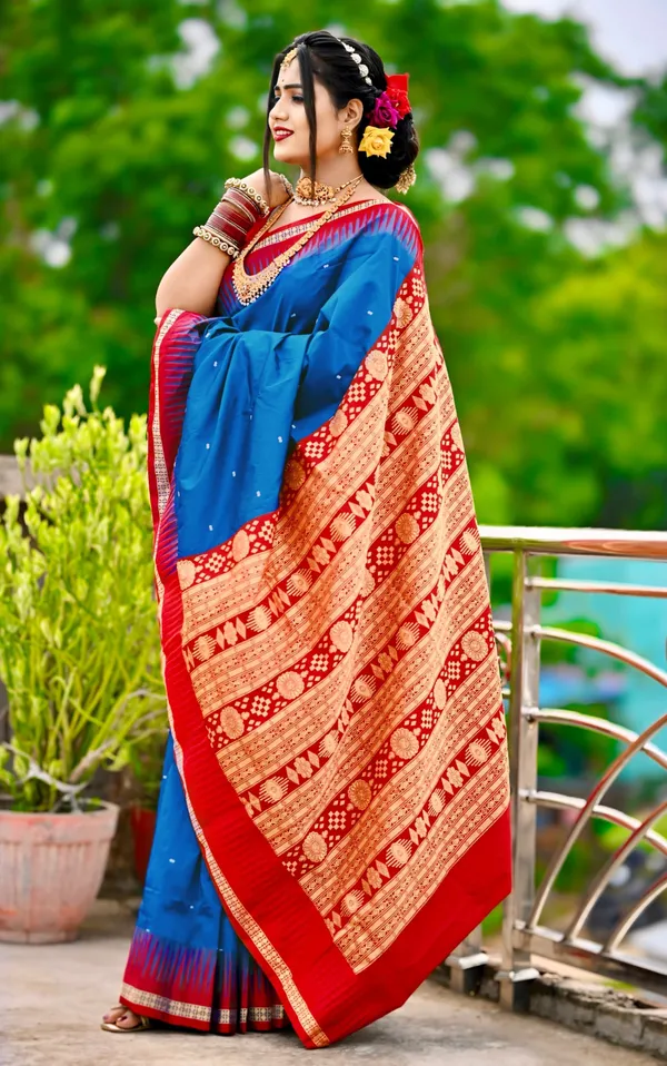 Weaver_Store_Woven_Banarasi_Art_Silk_Saree_(Blue)