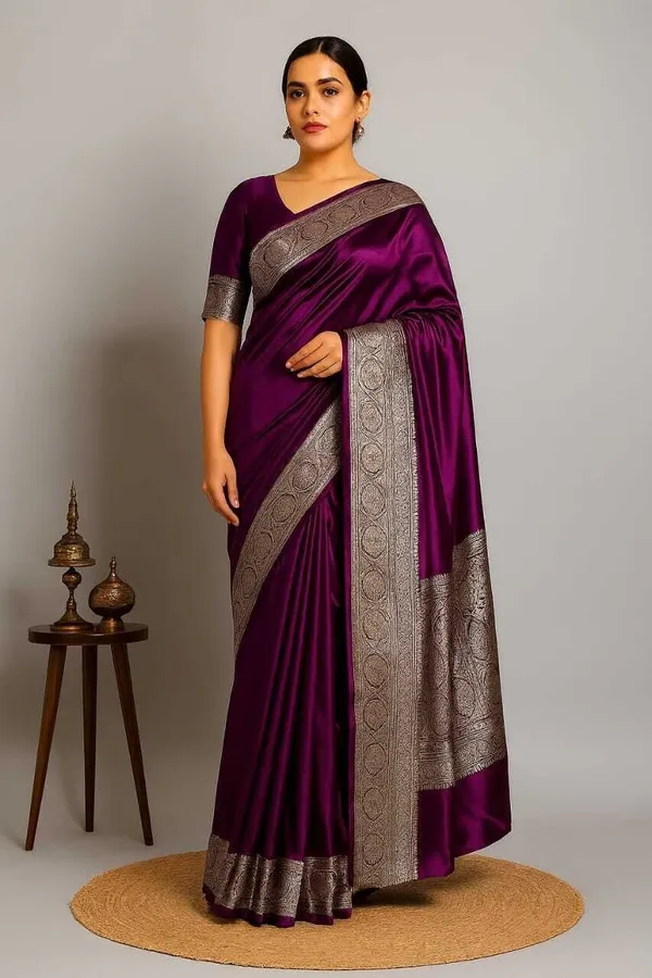 Weaver_Store_Woven_Banarasi_Art_Silk_Saree_(Purple)