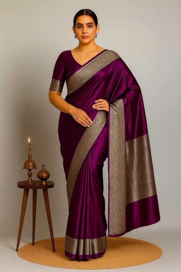 Weaver_Store_Woven_Banarasi_Art_Silk_Saree_(Purple)