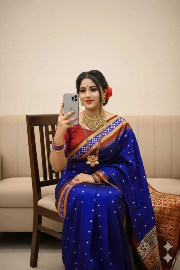 Weaver_Store_Printed_Sambalpuri_Silk_Blend_Saree_(Blue)