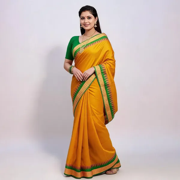 Weaver_Store_Woven_Banarasi_Art_Silk_Saree_(Mustard)