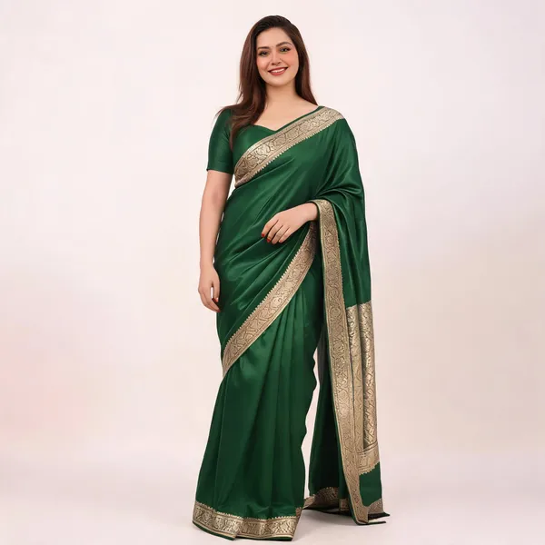 Weaver_Store_Woven_Banarasi_Art_Silk_Saree_(Green)