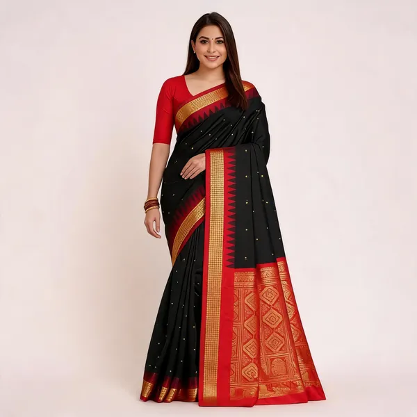 Weaver_Store_Woven_Banarasi_Art_Silk_Saree_(Black)
