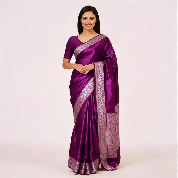 Weaver_Store_Woven_Banarasi_Art_Silk_Saree_(Purple)