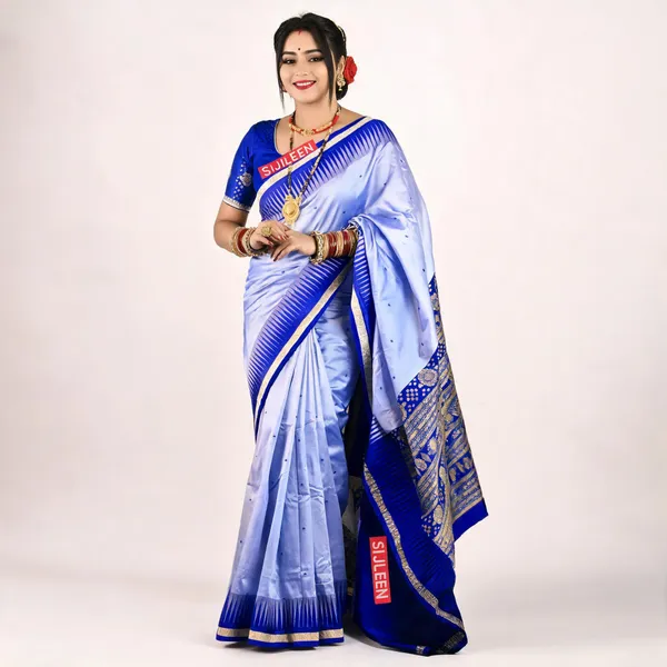 Weaver_Store_Woven_Banarasi_Art_Silk_Saree_(Blue)