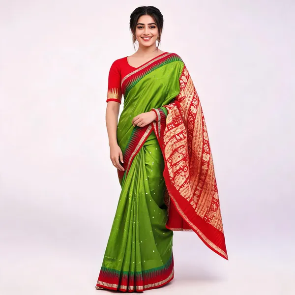 Weaver_Store_Woven_Banarasi_Art_Silk_Saree_(Green)