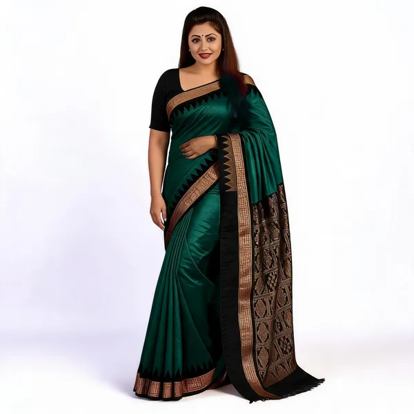 Weaver_Store_Woven_Banarasi_Art_Silk_Saree_(Green)