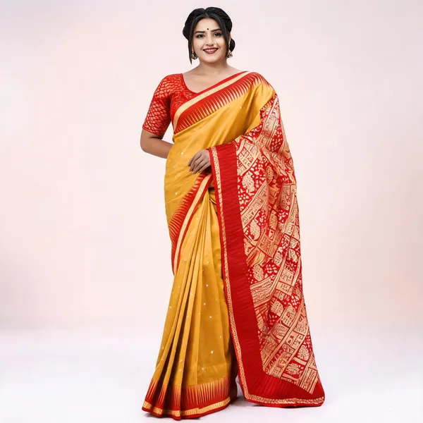 Weaver_Store_Woven_Banarasi_Art_Silk_Saree_(Mustard)