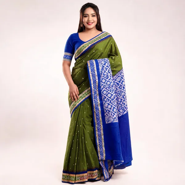 Weaver_Store_Woven_Banarasi_Art_Silk_Saree_(Green)