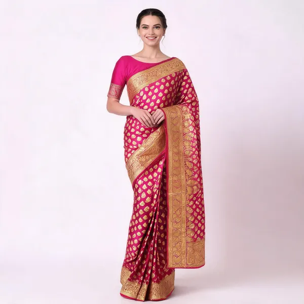 Weaver_Store_Printed_Banarasi_Art_Silk_Saree_(Pink)