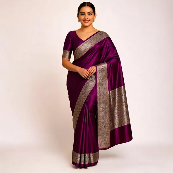 Weaver_Store_Woven_Banarasi_Art_Silk_Saree_(Purple)