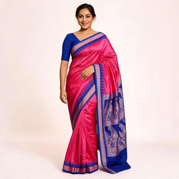 Weaver_Store_Woven_Banarasi_Art_Silk_Saree_(Multicolor)