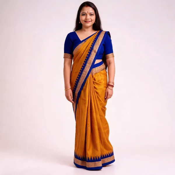 Weaver_Store_Printed_Banarasi_Art_Silk_Saree_(Mustard)
