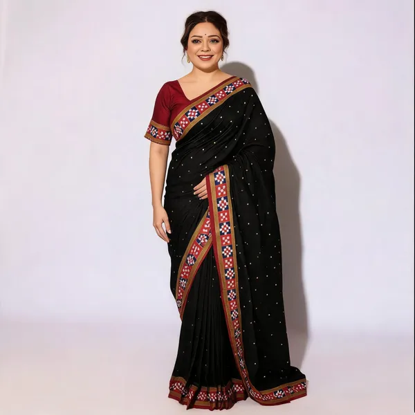 Weaver_Store_Woven_Banarasi_Art_Silk_Saree_(Black)