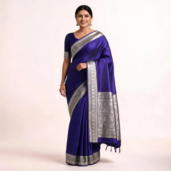 Weaver_Store_Woven_Banarasi_Art_Silk_Saree_(Purple)