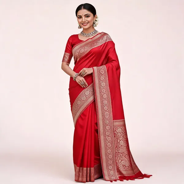 Weaver_Store_Printed_Banarasi_Art_Silk_Saree_(Red)