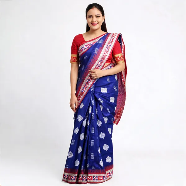 Weaver_Store_Woven_Banarasi_Art_Silk_Saree_(Blue)