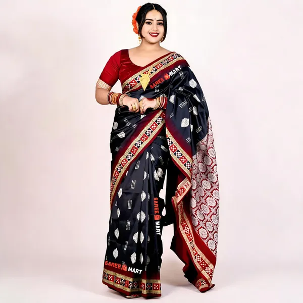 Weaver_Store_Woven_Banarasi_Art_Silk_Saree_(Black)