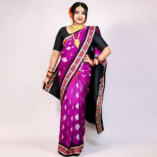 Weaver_Store_Woven_Banarasi_Art_Silk_Saree_(Magenta)