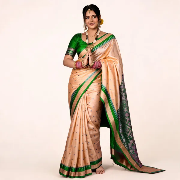 Weaver_Store_Woven_Banarasi_Art_Silk_Saree_(Cream)